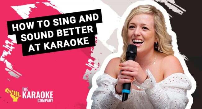 how ot sing and sound better at karaoke