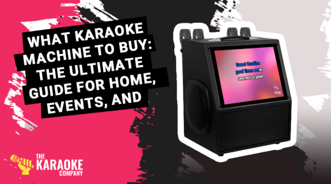 what karaoke machine to buy